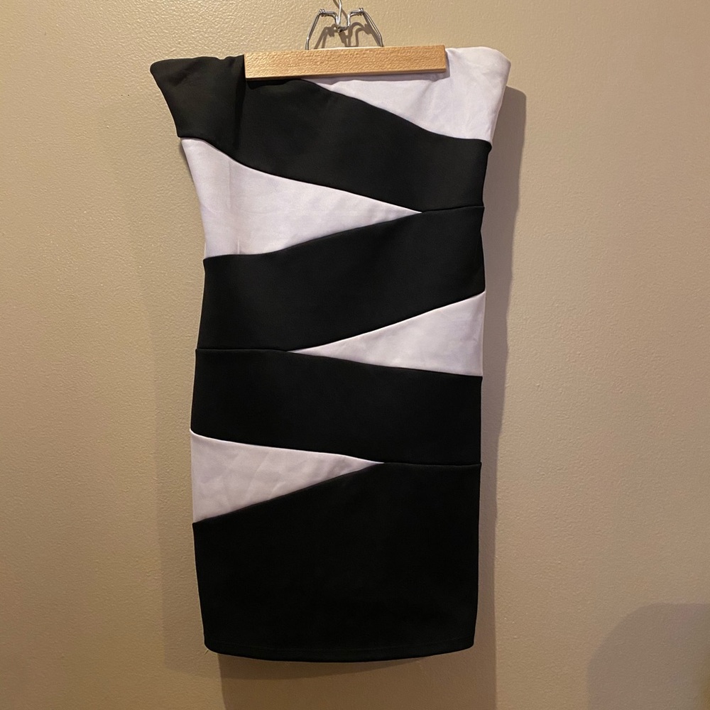 Charlotte Russe Black/ White dress